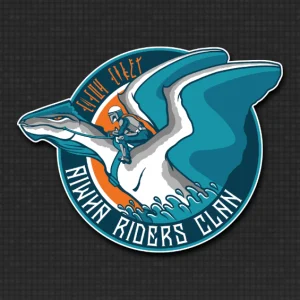 Aiwha Riders Clan Sigil Patch