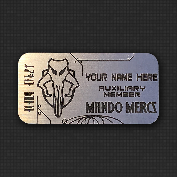 MMCC Core - Auxiliary Member Name Badge