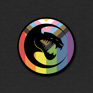 Nexu Clan - Nexu Clan Logo Pride Sticker 3 pack