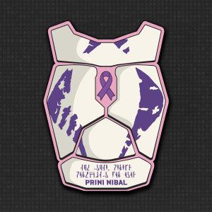 Prini Nibal Memorial Patch benefiting Pancreatic Cancer Research - North Eastern Region